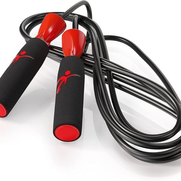 2-PACK Fitness Factor Jump Rope w/ Adjustable Length, Tangle-Free Skipping Rope - Picture 3 of 9